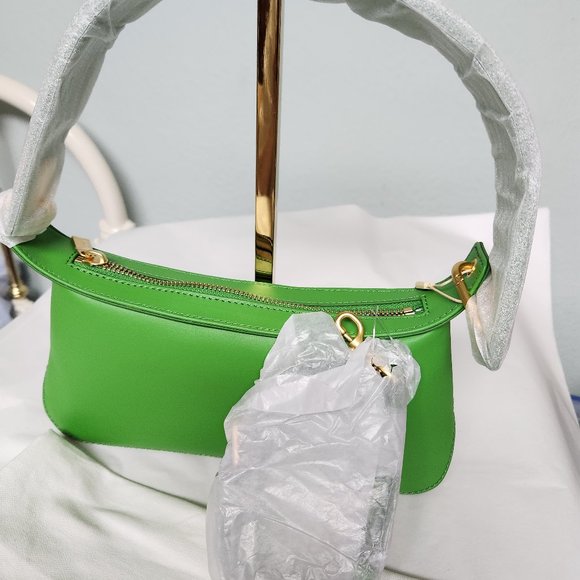 Gorgeous Oroton Sydney AU Garden Green Leather North Shoulder Bag NWT - Picture 11 of 11
